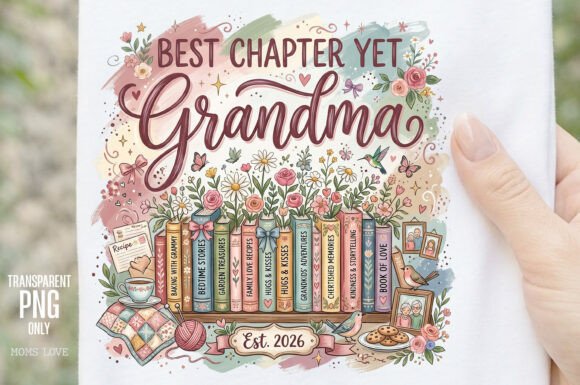 Download Best Chapter Yet Grandma PNG - Premium Bundle