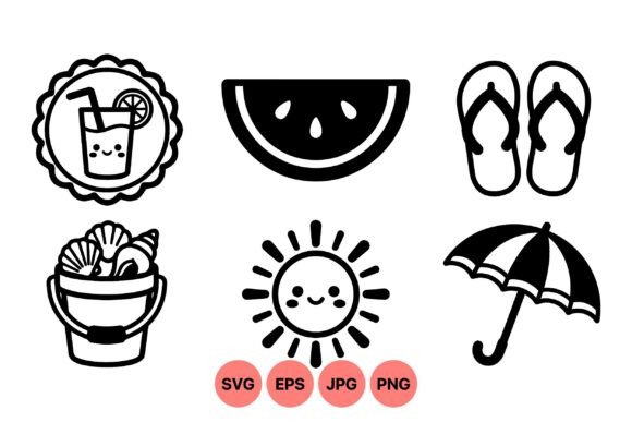 Download Cute Summer Clipart Collection - Cute summer clipart Collection