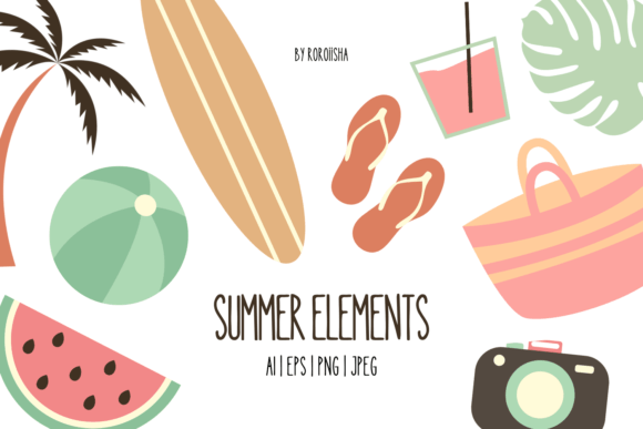 Download Summer Elements - Summer elements Collection